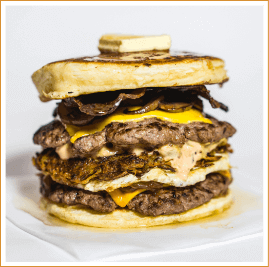 Steak Stack Breakfast Special