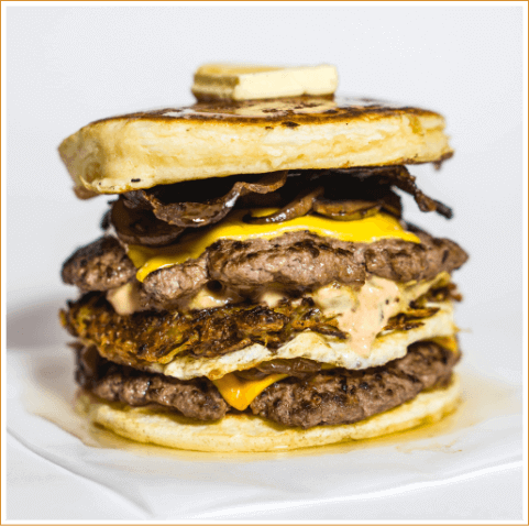 Steak Stack Breakfast Special